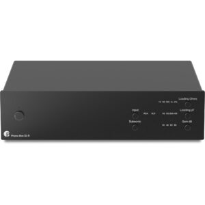 Pro-Ject Phono Box S3 B, RIAA levysoitin esivahvistin