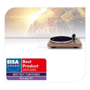 Pro-Ject X1 B levysoitin Pick It PRO BALANCED MM äänirasialla