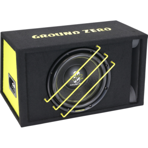 Ground Zero GZRB 30SPL 12″ subwoofer refleksikotelossa