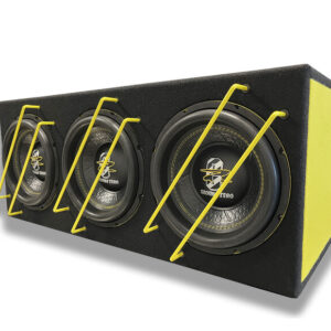 Ground Zero GZIB 3.250SPL 3 X 10″ subwoofer suljetussa kotelossa