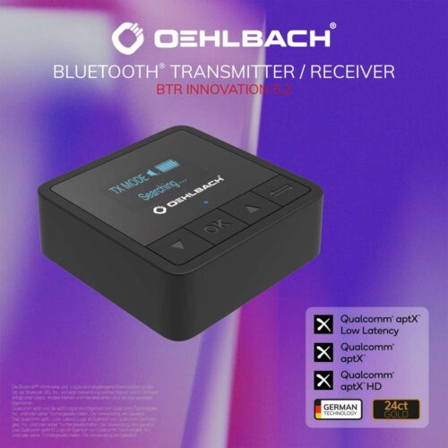 Oehlbach BTR Innovation 5.2 2-in-1 Bluetooth®-lähetin / vastaanotin - Image 4