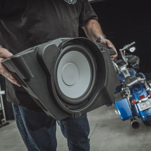 Subwoofer Kit dual 10" 2014 -> Harley-Davidson Street Glide & Road Glide - Image 7