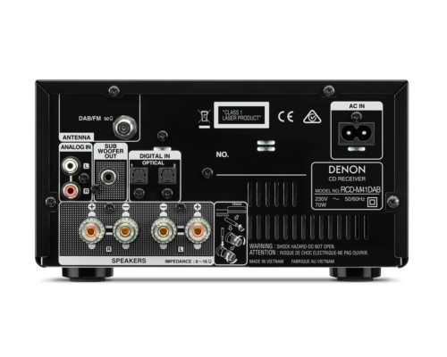 Denon RCD-M41 CD Viritinvahvistin Bluetooth - Image 3