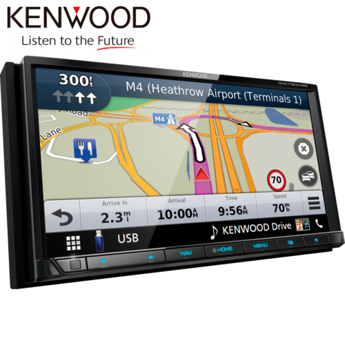 Kenwood DNX7190DABS 7" 2DIN Navi – CarPlay ja Android Auto