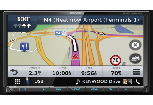 Kenwood DNX7190DABS 7" 2DIN Navi – CarPlay ja Android Auto - Image 3