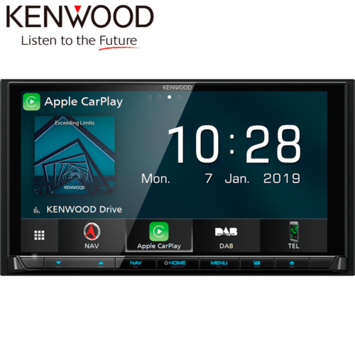 Kenwood DNX9190DABS 6.8" HD 2DIN Navi – CarPlay ja Android Auto