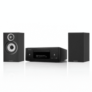 Denon RCD-N12 ja B&W 607 S3 stereojärjestelmä Tyylikäs ja tehokas yhdistelmä moderniin kotiin