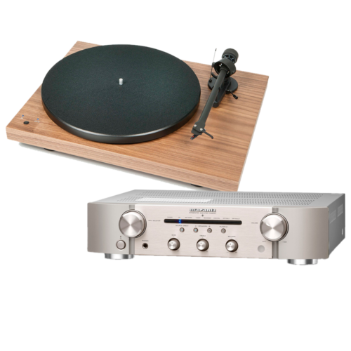 Pro-Ject & Marantz Stereopaketti vinyylisoittimella