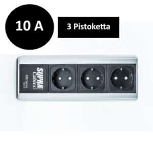 Supra LoRad MD03-EU MK3 jakopistorasia, 3 pistoketta