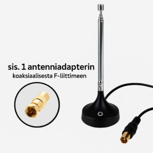 Oehlbach Radio Rod FM/DAB+ sisäantenni (sis. adapterin)