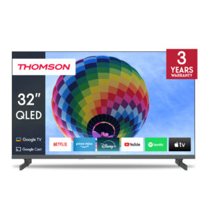 Thomson 32" QLED Google TV – Quantum DOT Älytelevisio