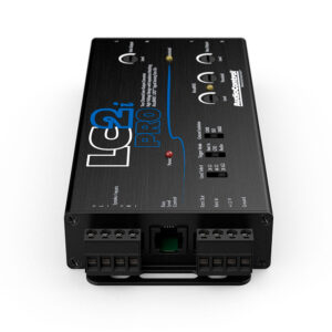 Audio Control LC2i PRO päältä kuvattuna pystysuuntaan käännettynä