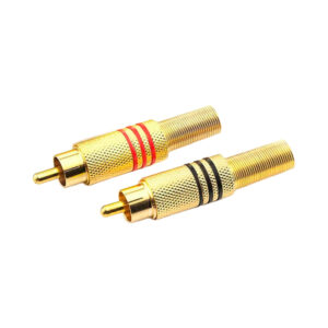 R-Audio EasyClamp RCA – juottamaton RCA-urosliitin