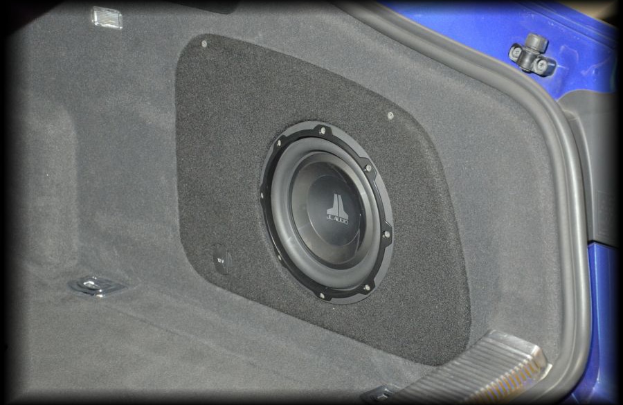 Audi A5 Sportback 8T (2007–2016) Fit-Box subwoofer-kotelo