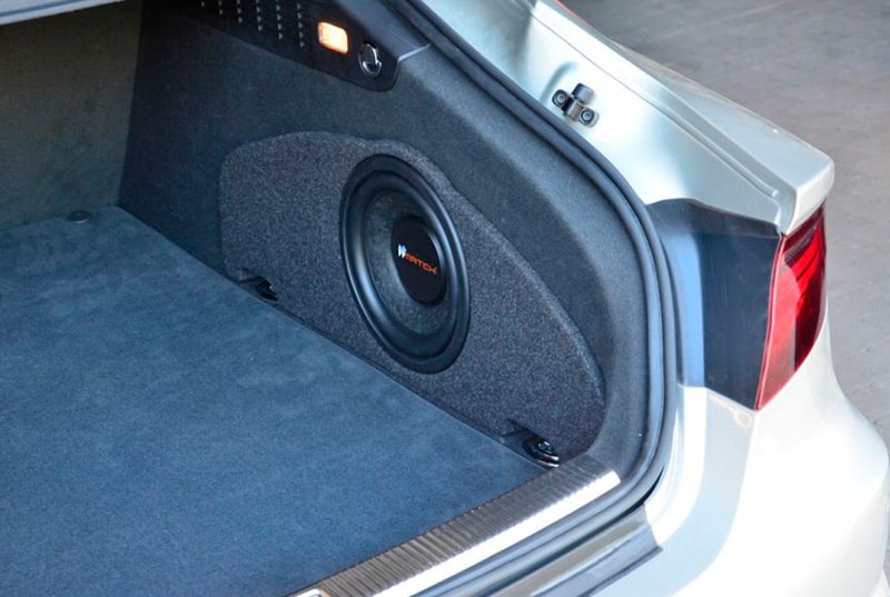 Audi A7 (2010–) Fit-Box subwoofer-kotelo