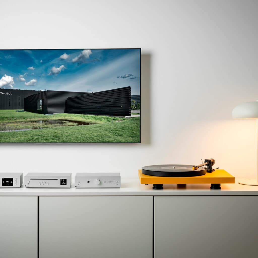 Pro-Ject Uni Box S3 — verkkovahvistin (striimaava, phono + HDMI ARC)