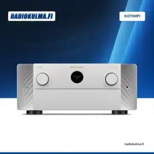 Marantz Cinema 30: hopeanvärinen etupaneeli.