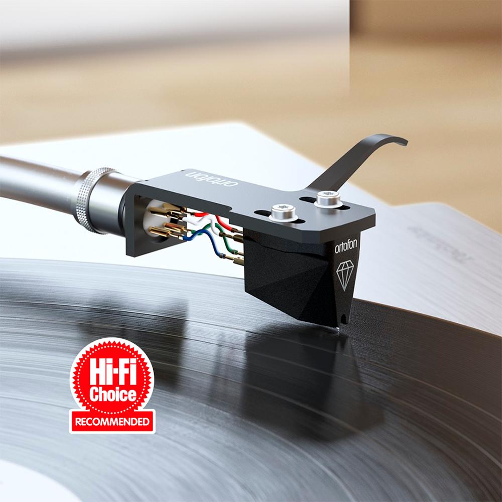 Ortofon MC X10 MC-äänirasia vinyylisoittimessa, Hi-Fi Choice Recommended -suositus