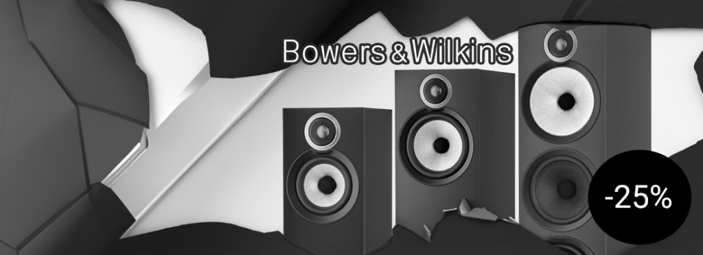 Bowers & Wilkins 600 -sarjan kaiuttimet kampanjassa – jalusta- ja lattiakaiuttimet jopa –25 %. Laadukas hifiääni kotiin, klassinen muotoilu ja luonnollinen toisto.
