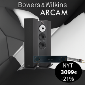 Radiokulma Verkkokauppa - Etusivu 15 Bowers & Wilkins 603 S3 ja Arcam A15+ stereopaketti tarjouksessa – kampanjahinta 3099 € (-21 %).