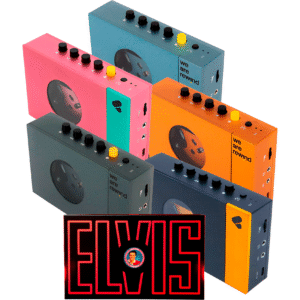 We are rewind WE-001 kasettisoittimet eri väreissä – Serge, Kurt, Keith, Amy, Edith ja ELVIS Limited Edition -lahjaboksi