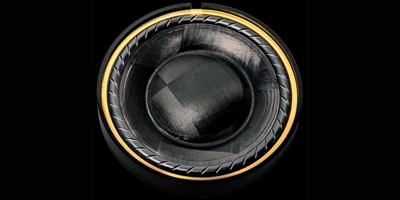 HEDD Audio HEDDphone D1 Thin-Ply Carbon Diaphragm TPCD kalvorakenne