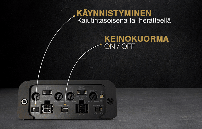 Phoenix Gold ZXM500.1i autostart ja keinokuorma OEM-asennuksessa
