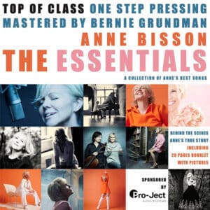 Anne Bisson The Essentials vinyyli LP kansikuva, audiofiilitason one step pressing ja Bernie Grundman -masterointi
