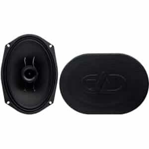 DD Audio VO-XN369 6x9 spl koaksiaalikaiutin kompressiodiskantilla ja suojaritilällä