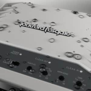 Rockford Fosgate M2-750X5 Element Ready marine vahvistin vedenkestävä rakenne