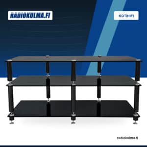 NorStone Bergen AV 2 AV-laiteteline Radiokulman Kotihifi-tuotekuvassa.