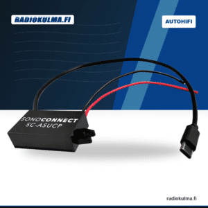 SonoVision SC-ASUCP jännitteensyöttöpalikka VISiO-11- ja VISiO-11C-näytöille.