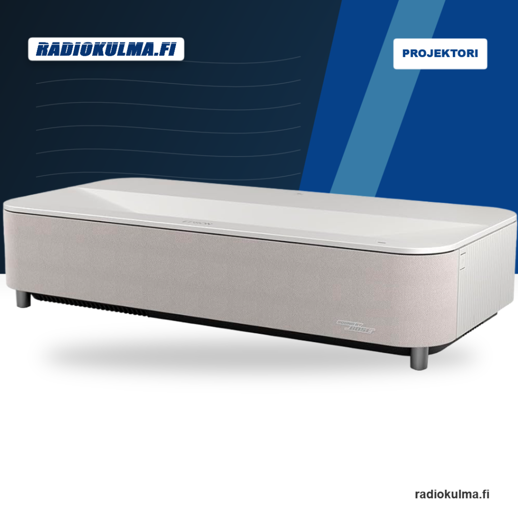 Epson EH-LS970W - timantinvalkoinen etuviistosta