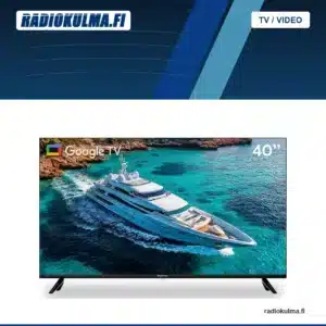 Sylvox Marina 40 tuuman 12V Google TV vene- ja karavaanikäyttöön.