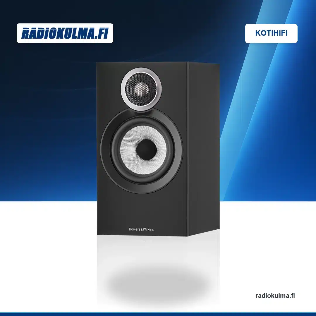 Bowers & Wilkins 600S3 kampanja 4 Bowers & Wilkins 607 S3 musta jalustakaiutin