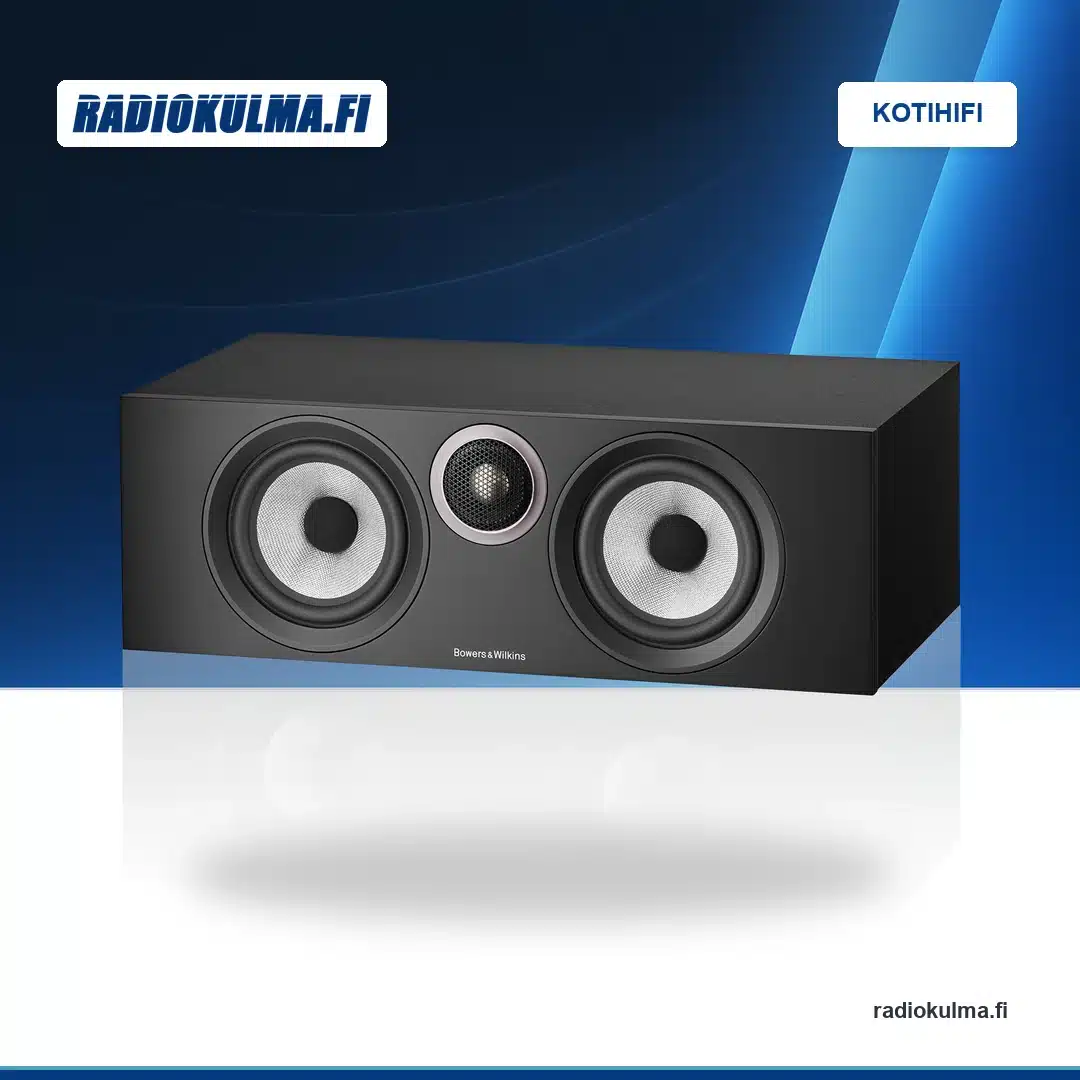 Bowers & Wilkins 600S3 kampanja 5 Bowers & Wilkins HTM6 S3 musta keskikaiutin
