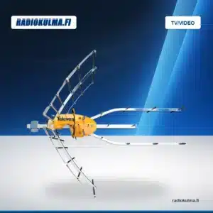 Televes UHF-antenni TForce Ellipse Boss, LTE700-Ready, 38dBi (Boss On), 470-698MHz Radiokulman TV/Video-tuotekuvapohjassa.