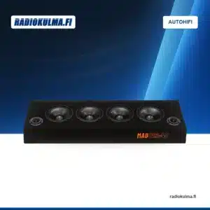 GAS MAD PB2-48 SPL-raggarplanka edestä kuvattuna Radiokulman bränditaustalla.
