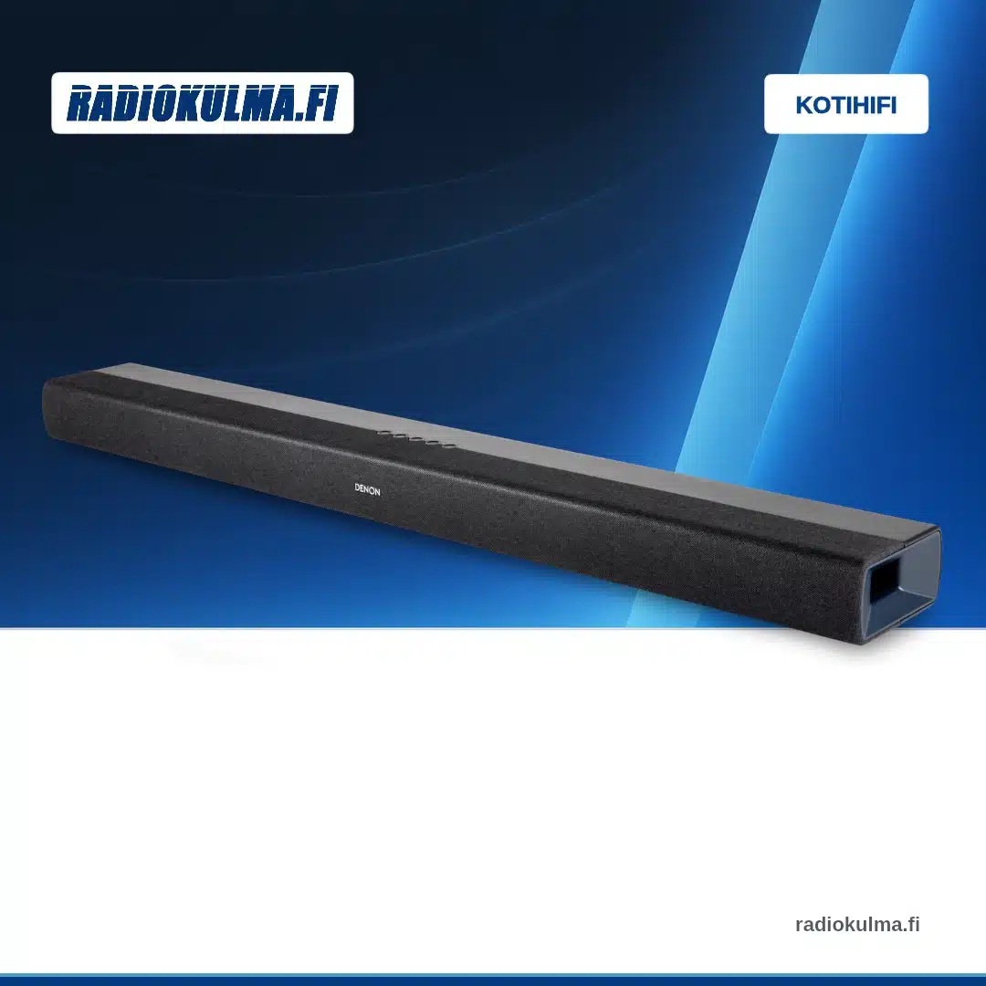 Denon stereot ja vinyyli kampanja 5 Denon DHT-S218, Musta