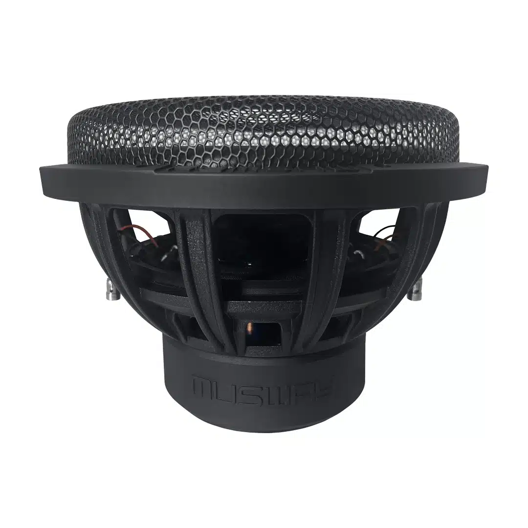 Musway MG12 subwoofer: sivunäkymä.