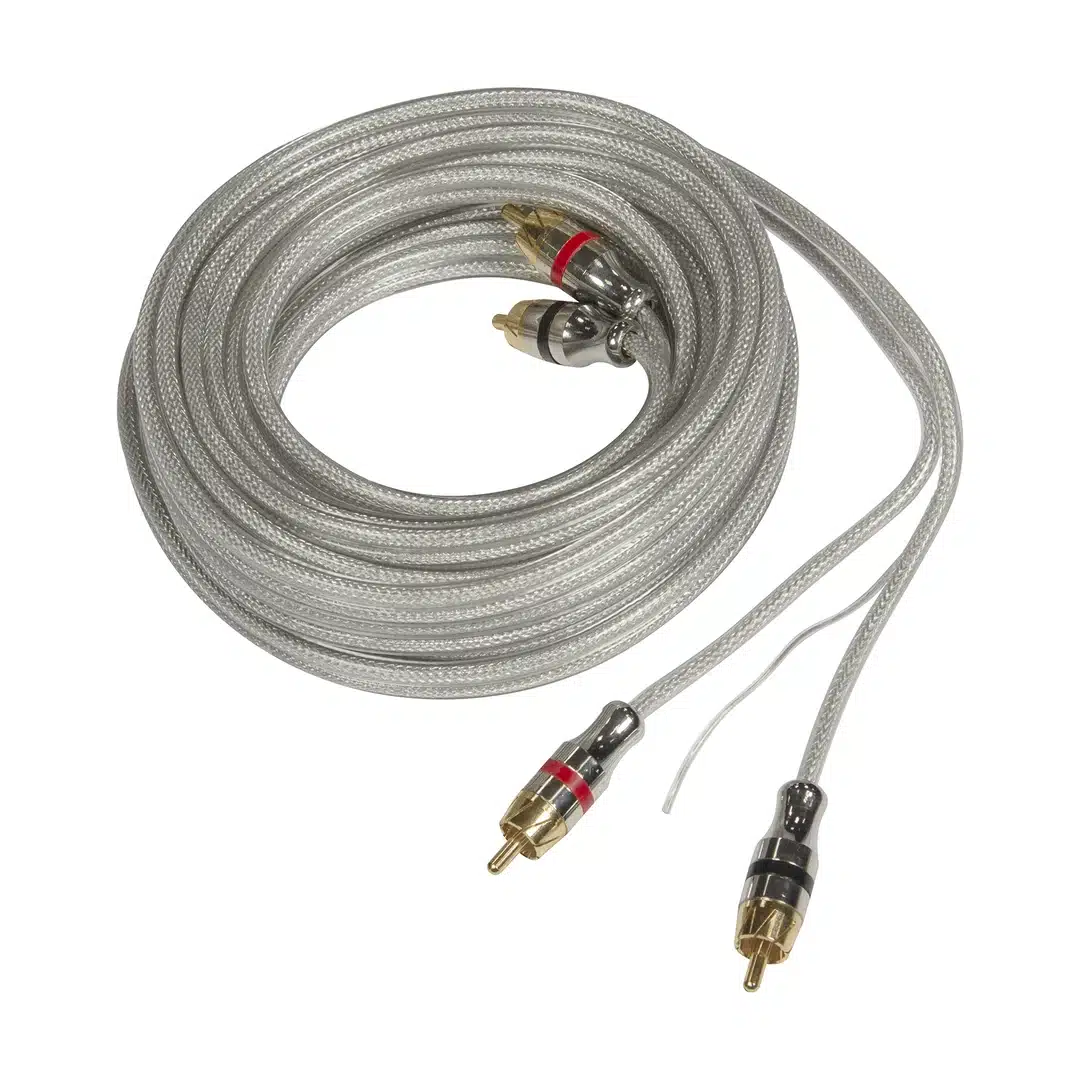Musway MW5RCA RCA-kaapeli: RCA-kaapeli ja RCA-liittimet.