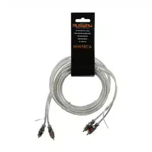 Musway MW5RCA RCA-kaapeli: RCA-kaapeli alkuperäisen tuotekortin kanssa.