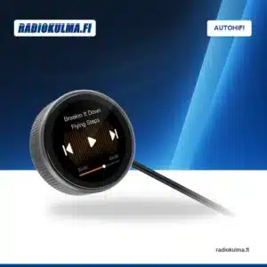 Musway myCON DSP-ohjain: etuviistonäkymä.