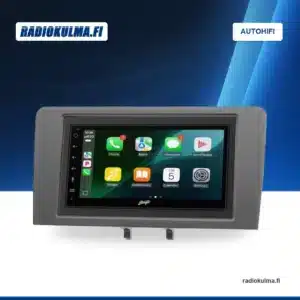 Stinger IE268E -soitin paketin autokohtaisessa asennuskehyksessä.