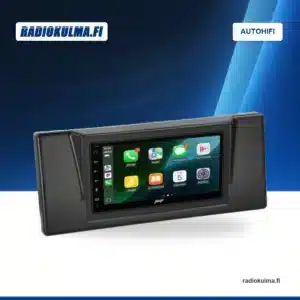 Stinger IE268E -soitin paketin autokohtaisessa asennuskehyksessä.