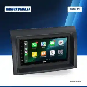 Stinger IE268E -soitin paketin autokohtaisessa asennuskehyksessä.