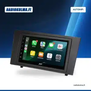 Stinger IE268E -soitin paketin autokohtaisessa asennuskehyksessä.