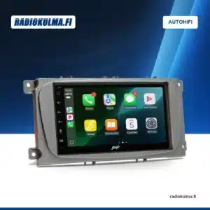 Stinger IE268E -soitin paketin autokohtaisessa asennuskehyksessä.