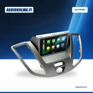 Stinger IE268E -soitin paketin autokohtaisessa asennuskehyksessä.