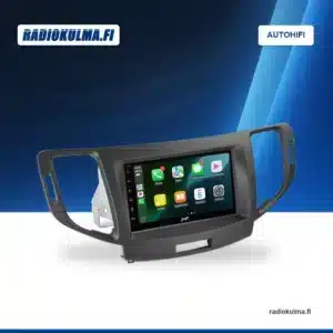 Stinger IE268E -soitin paketin autokohtaisessa asennuskehyksessä.